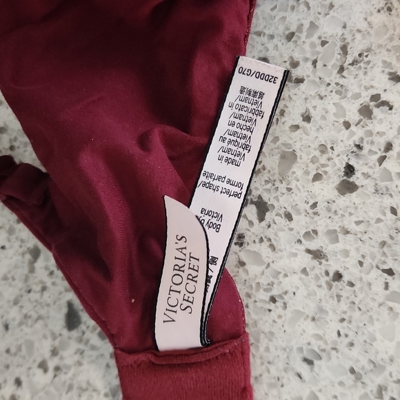 Victoria's Secret Body Perfect Shape Crimson Gold 32DDD - Picture 3 of 4